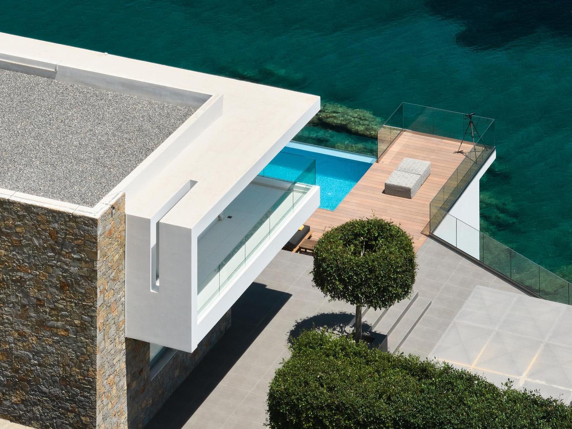 Beachfront Villa In Crete - Epavli Luxury Villa Agia Pelagia  Esterno foto