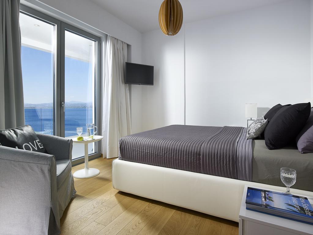 Beachfront Villa In Crete - Epavli Luxury Villa Agia Pelagia  Esterno foto